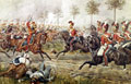 Charge of the 1st Life Guards at Genape, 1815