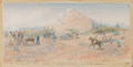 'The fight at Hasheen, 1885'