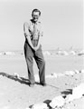 'Ollie Woods in "Widow Twankey" vein', 3rd County of London Yeomanry (Sharpshooters), Egypt, 1943