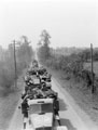3rd/4th County of London Yeomanry moving back to the Caen sector, 1944