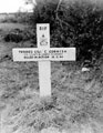 Grave marker of Lance Corporal Cyril Cornish, 3rd/4th County of London Yeomanry (Sharpshooters), killed in action, Rouffigny, Normandy, 1944