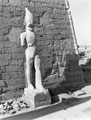 'Rameses II by the main pylon', Luxor, Egypt, 1943