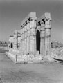 'Papyrus columns, Luxor Temple', Egypt, 1943