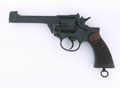 Enfield revolver .38 inch No 2 Mk I, Lieutenant K Baxter, Middlesex Regiment, 1944