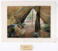 Sergeant's Sleeping Tent, Eridge Park, May 1944