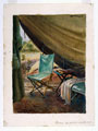 Captain Lamb's Tent, Eridge Park, May 1944