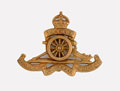 Cap badge of the Royal Artillery, 1903 (c)