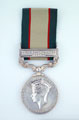 India General Service Medal 1936-39, with clasp, 'North West Frontier 1937-39', specimen