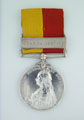 East and Central Africa Medal 1897-99, with clasp, 'Uganda 1897-98', Sepoy Ahmad Khan, 27th (1st Baluch Battalion), Regiment of Bombay Light Infantry