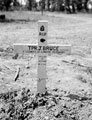 Grave of Trooper J Bruce, 3rd County of London Yeomanry (Sharpshooters), Normandy, 1944