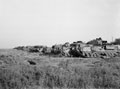 'British tanks destroyed during the battles around Etteville (sic)', July 1944