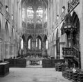 Interior of a St Peter's Church, Caen, 1944