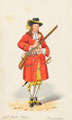 Musketeer, 28th Regiment of Foot, 1694