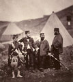 Officers of the 42nd (Royal Highland) Regiment of Foot, Crimea, 1855
