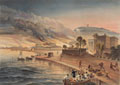 'Burning of the Government Buildings at Kertch. 9th June 1855'
