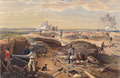 'Interior of the Redan, Taken from its left face looking towards the salient angle, looking South'