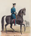 Royal Horse Guards, Riding Master and Rough Riders, 1828