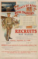 'County of Kent, Royal Engineers, Recruits Now Wanted', 1910 (c)
