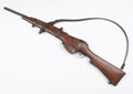 Home made smoothbore longarm used by Mau Mau forces, 1952 (c)