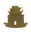 Cap badge, 1st Chinese Regiment, 1903 (c)