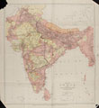 'Map of India Shewing the Lines of Railways, Telegraphs , and Dawk Routes'.