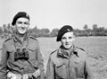 Sergeant Hugh Stanton and Clifford Pace, 3rd/4th County of London Yeomanry (Sharpshooters), 1945 (c)