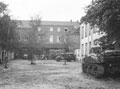 'A' Squadron Sherman tanks and vehicles of 3rd/4th County of London Yeomanry (Sharpshooters) in Asch, Belgium, 1944