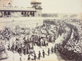 Indian princes parading past the Red Fort, Delhi, 1903