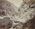 'Sharp turn in the defile [below Ali Masjid], a very rough bit', 1879