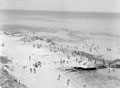 'The Beach at Tripoli concentration camp', Libya, 1943