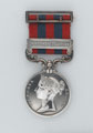 India General Service Medal 1854-95, with clasp, 'North West Frontier', Lieutenant Colonel William Bentinck Cumberland, Bengal Horse Artillery
