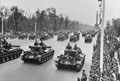 Cromwell tanks of 7th Armoured Division, followed by 3rd Royal Horse Artillery, during the Berlin Victory Parade, 21 July 1945