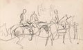Study of gun team, 1893