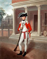 Lieutenant George Belson, Corps of Marines, Chatham, 1780 (c)