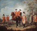 Two Horses of the Regiment, 25th Regiment of Foot, Menorca, 1769 (c)