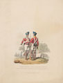Light company havildar and sepoy of a battalion company, Madras Native Infantry, 1815 (c)