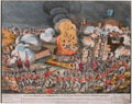 'A view of the siege and storming of Ciudad Rodrigo in Spain on Jany. 19. 1812'