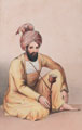 Captain W Anderson, Shah's Service, 1842