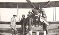 A BE2C undergoing repairs after the Battle of Shaik Saad, 10 January 1916