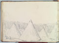 'From Major Bs tent. Scutari Camp looking NE', 1854