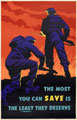 'The Most You Can Save is the Least They Deserve', 1940 (c)
