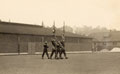 The presentation of new colours to 1st Battalion, the Royal Norfolk Regiment, Germany, November 1946