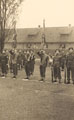 The presentation of new colours to 1st Battalion, the Royal Norfolk Regiment, Germany, November 1946