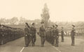 The presentation of new colours to 1st Battalion, the Royal Norfolk Regiment, Germany, November 1946