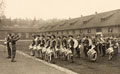 The presentation of new colours to 1st Battalion, the Royal Norfolk Regiment, Germany, November 1946