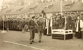 The presentation of new colours to 1st Battalion, the Royal Norfolk Regiment, Germany, November 1946