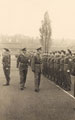 The presentation of new colours to 1st Battalion, the Royal Norfolk Regiment, Germany, November 1946