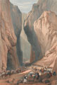 The Army of the Indus forcing the Bolan Pass, 1839