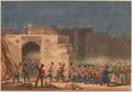 'The Storming of Ghuznee. Inside View of the Gateway', 1839