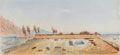 The ground where the 66th Foot made their last stand at Maiwand, 1880